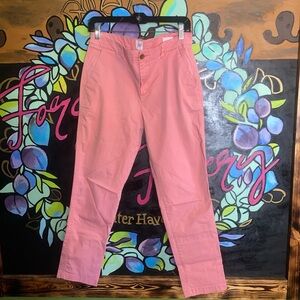 Gap Womens Salmon Girlfriend Chino Size 6 Regular